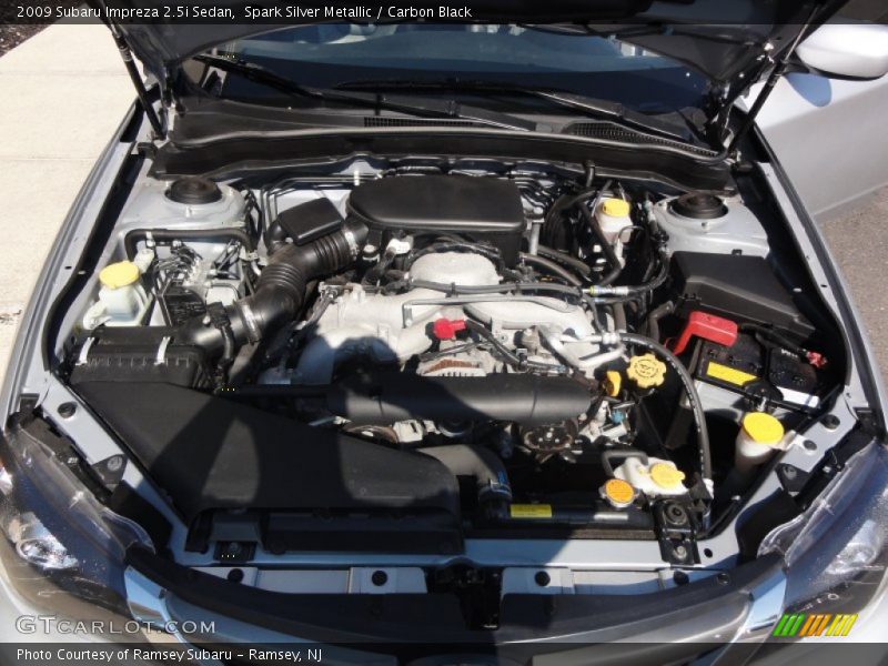 Spark Silver Metallic / Carbon Black 2009 Subaru Impreza 2.5i Sedan