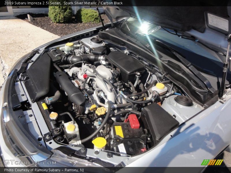 Spark Silver Metallic / Carbon Black 2009 Subaru Impreza 2.5i Sedan
