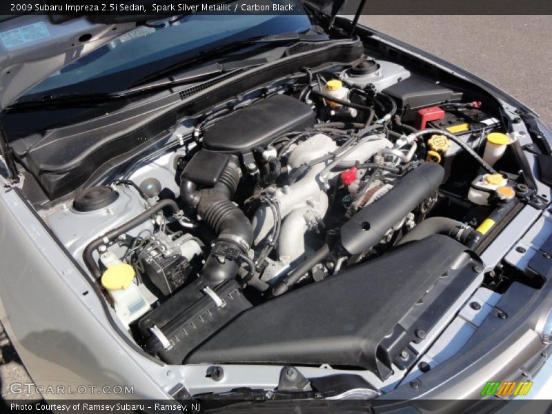 Spark Silver Metallic / Carbon Black 2009 Subaru Impreza 2.5i Sedan