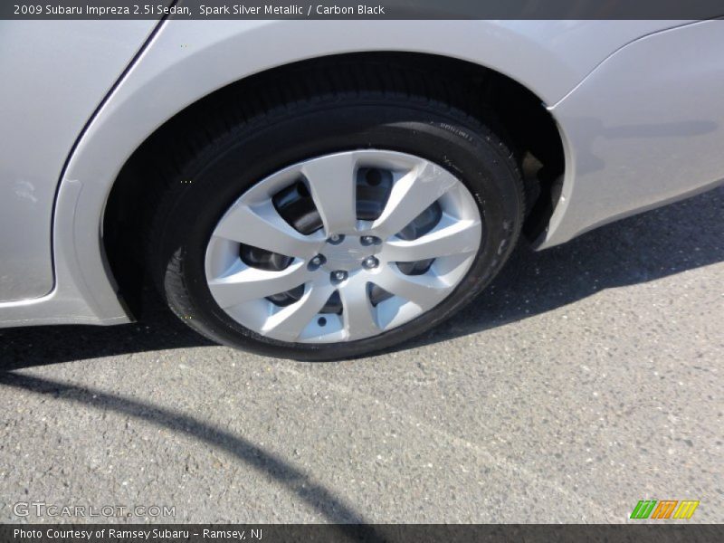 Spark Silver Metallic / Carbon Black 2009 Subaru Impreza 2.5i Sedan