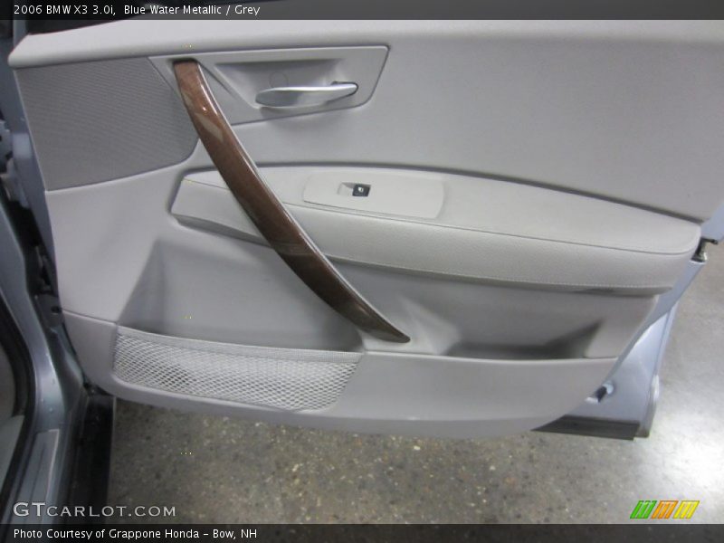 Blue Water Metallic / Grey 2006 BMW X3 3.0i