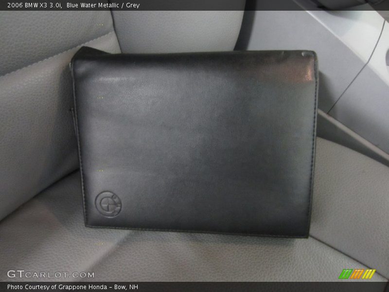 Blue Water Metallic / Grey 2006 BMW X3 3.0i