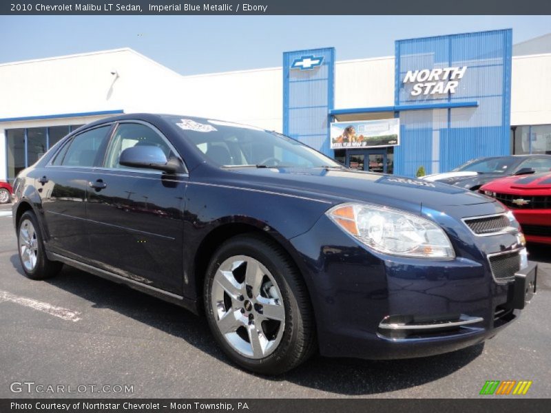 Imperial Blue Metallic / Ebony 2010 Chevrolet Malibu LT Sedan
