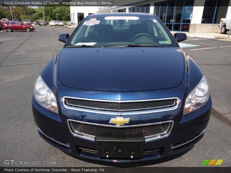 Imperial Blue Metallic / Ebony 2010 Chevrolet Malibu LT Sedan