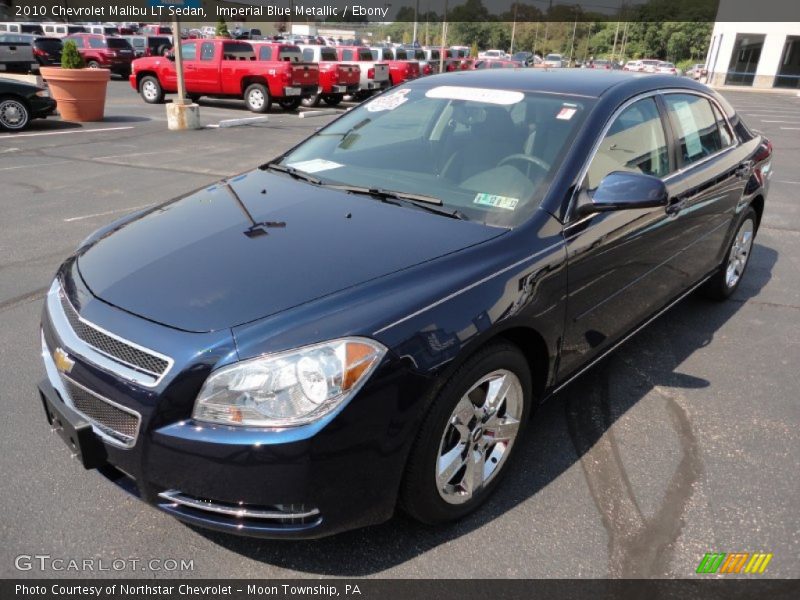 Imperial Blue Metallic / Ebony 2010 Chevrolet Malibu LT Sedan