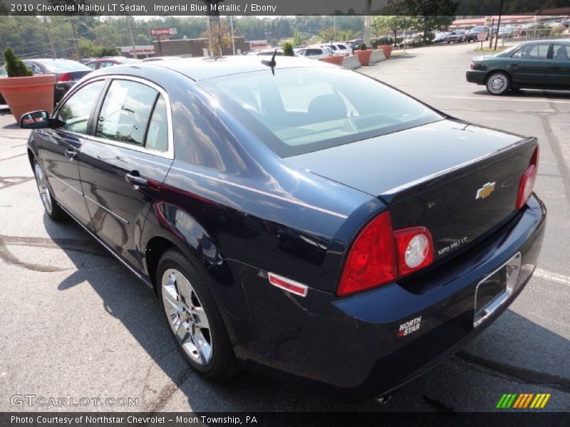 Imperial Blue Metallic / Ebony 2010 Chevrolet Malibu LT Sedan