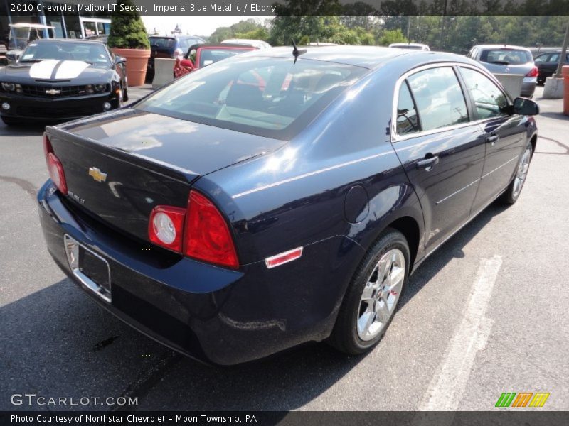 Imperial Blue Metallic / Ebony 2010 Chevrolet Malibu LT Sedan