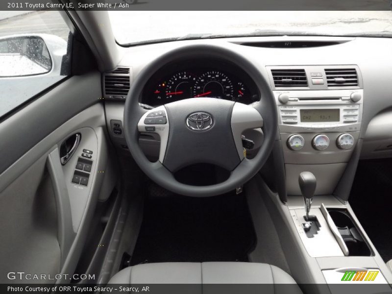 Super White / Ash 2011 Toyota Camry LE