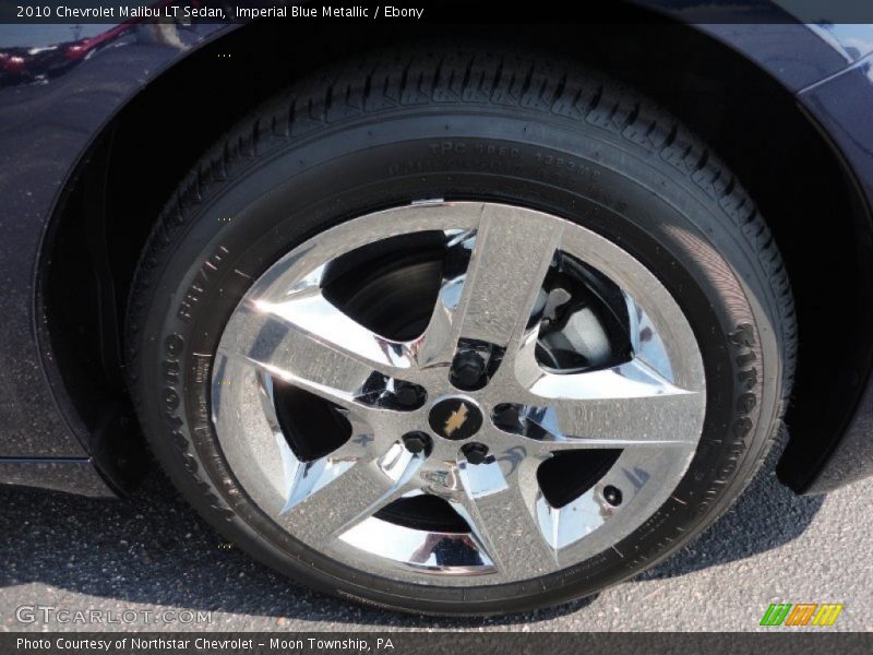 Imperial Blue Metallic / Ebony 2010 Chevrolet Malibu LT Sedan