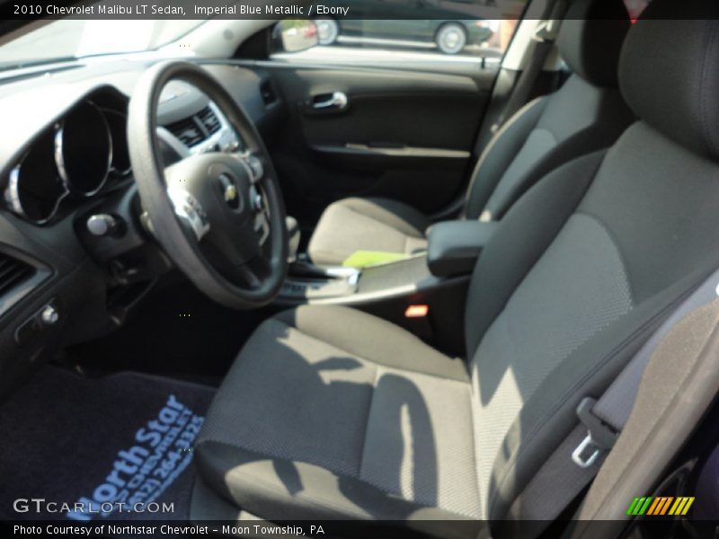 Imperial Blue Metallic / Ebony 2010 Chevrolet Malibu LT Sedan