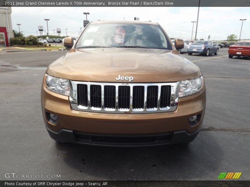 Bronze Star Pearl / Black/Dark Olive 2011 Jeep Grand Cherokee Laredo X 70th Anniversary