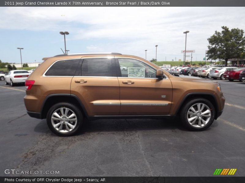  2011 Grand Cherokee Laredo X 70th Anniversary Bronze Star Pearl