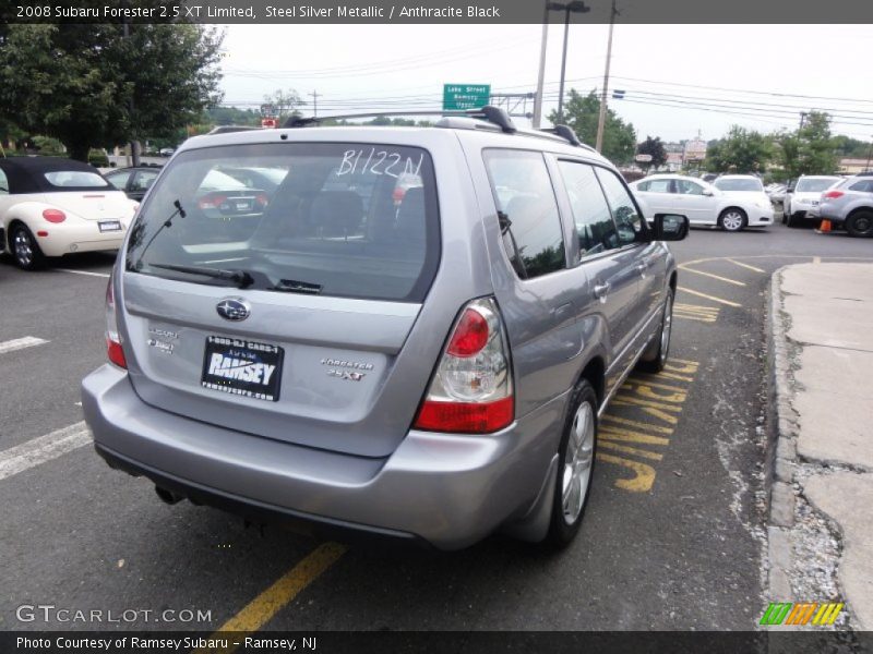 Steel Silver Metallic / Anthracite Black 2008 Subaru Forester 2.5 XT Limited