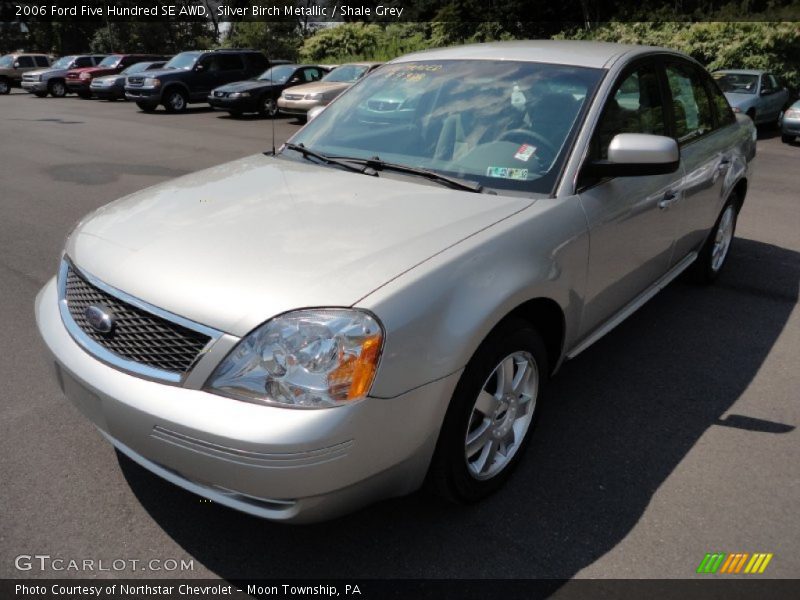 Silver Birch Metallic / Shale Grey 2006 Ford Five Hundred SE AWD