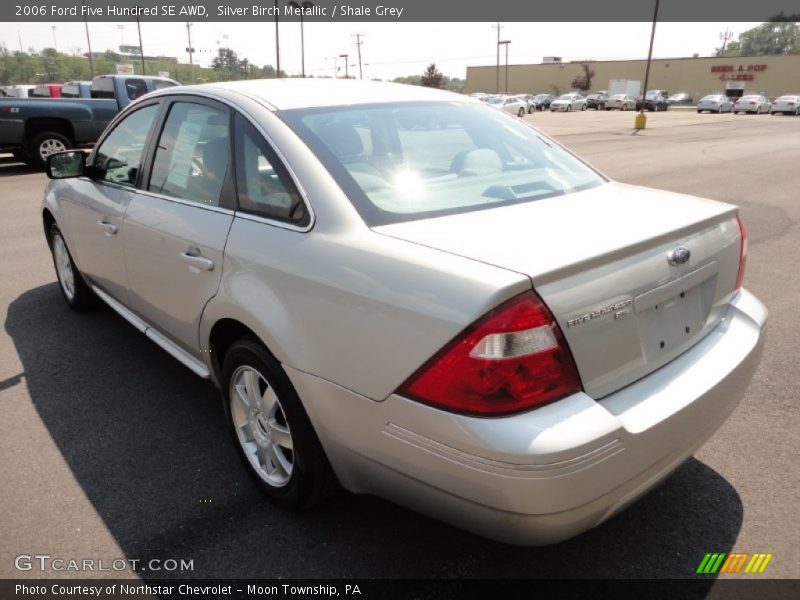 Silver Birch Metallic / Shale Grey 2006 Ford Five Hundred SE AWD