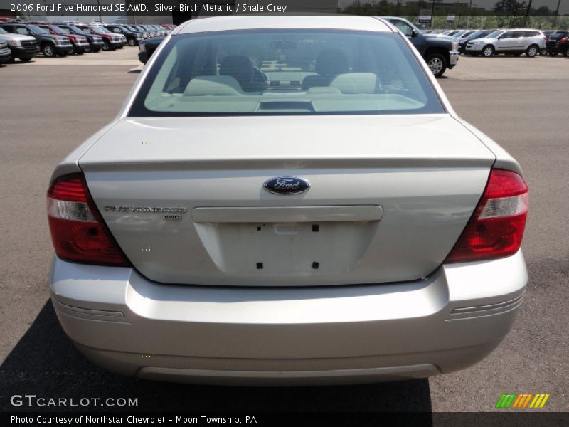 Silver Birch Metallic / Shale Grey 2006 Ford Five Hundred SE AWD