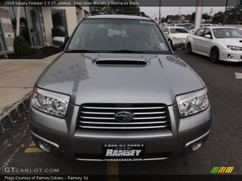 Steel Silver Metallic / Anthracite Black 2008 Subaru Forester 2.5 XT Limited