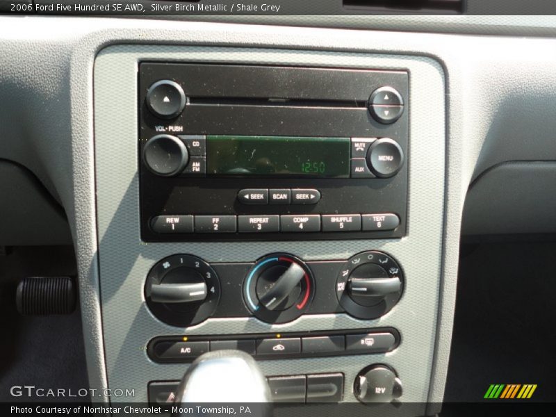 Audio System of 2006 Five Hundred SE AWD
