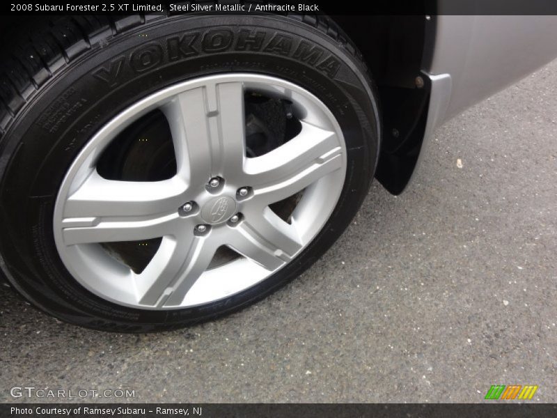 Steel Silver Metallic / Anthracite Black 2008 Subaru Forester 2.5 XT Limited
