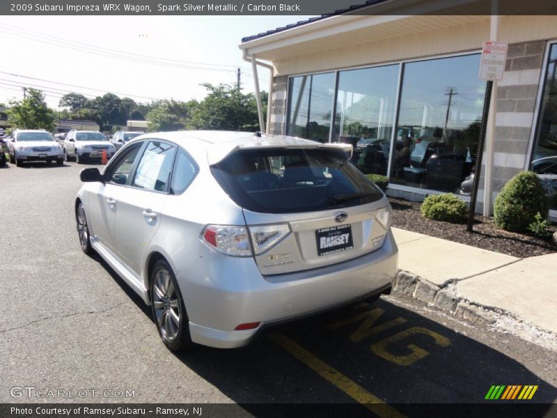 Spark Silver Metallic / Carbon Black 2009 Subaru Impreza WRX Wagon