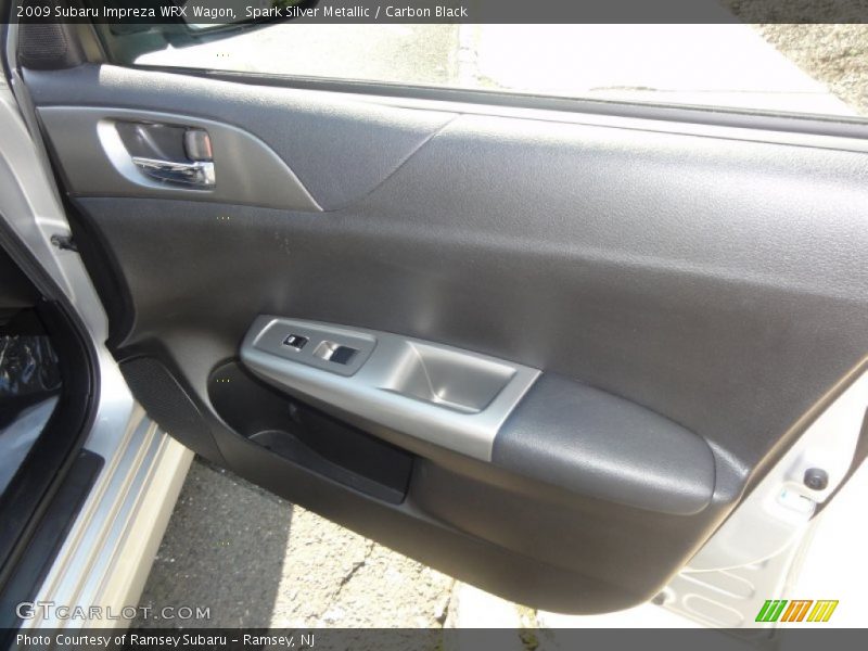 Spark Silver Metallic / Carbon Black 2009 Subaru Impreza WRX Wagon