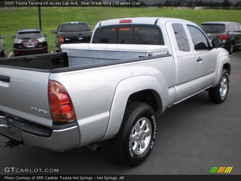 Silver Streak Mica / Graphite Gray 2005 Toyota Tacoma V6 Access Cab 4x4
