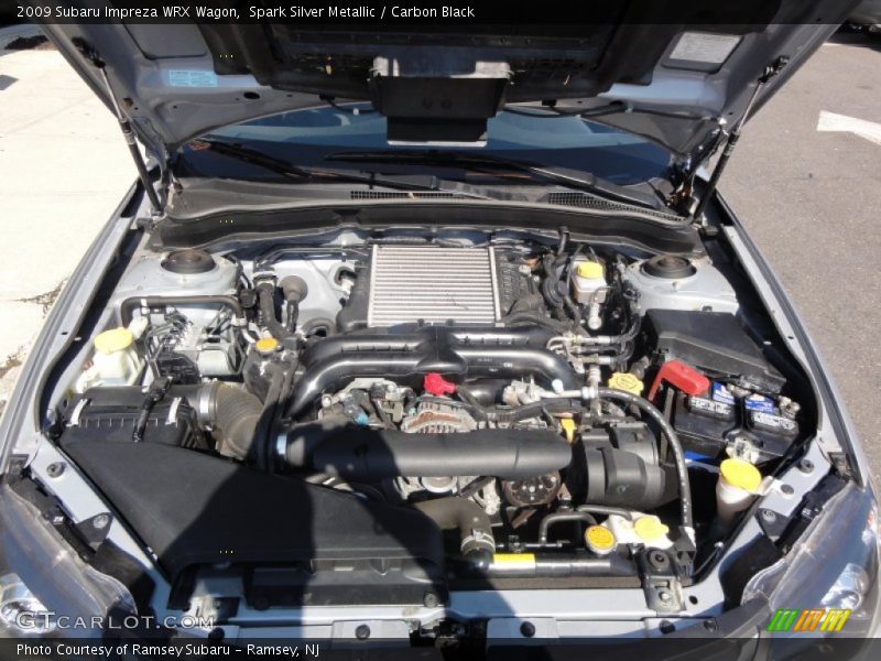 Spark Silver Metallic / Carbon Black 2009 Subaru Impreza WRX Wagon