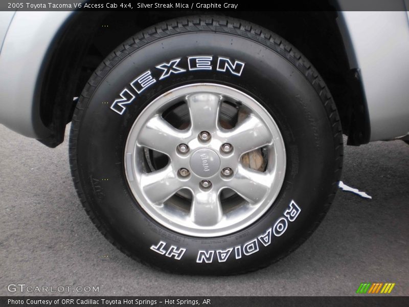 Silver Streak Mica / Graphite Gray 2005 Toyota Tacoma V6 Access Cab 4x4