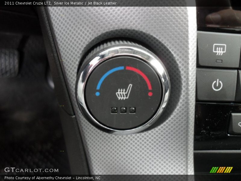 Silver Ice Metallic / Jet Black Leather 2011 Chevrolet Cruze LTZ