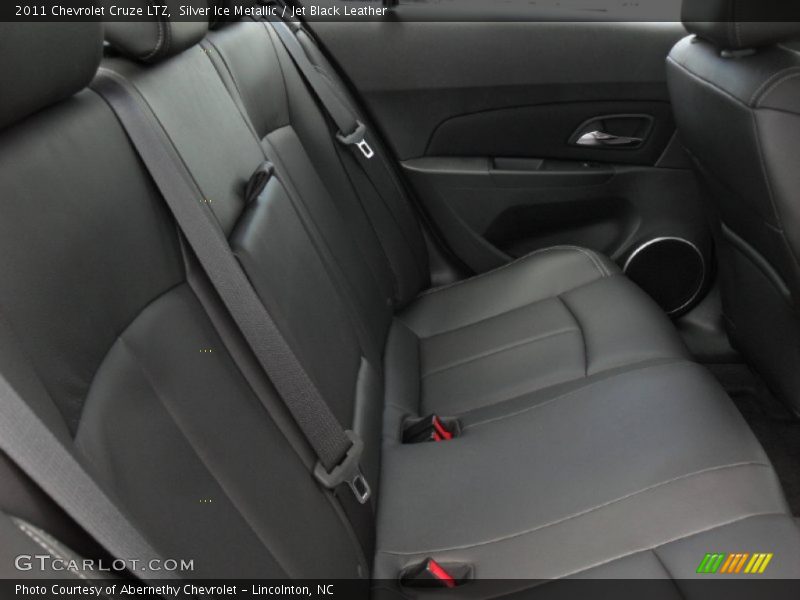 Silver Ice Metallic / Jet Black Leather 2011 Chevrolet Cruze LTZ