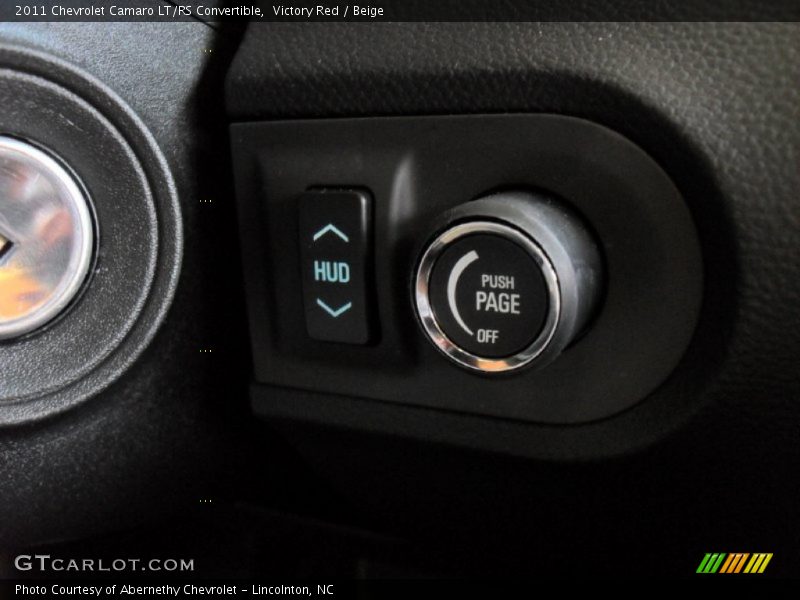 Victory Red / Beige 2011 Chevrolet Camaro LT/RS Convertible