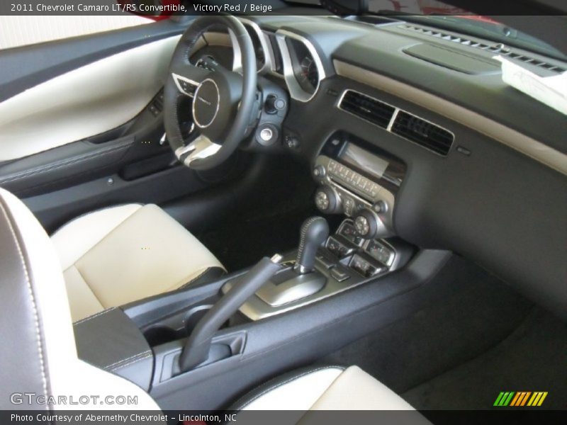 Dashboard of 2011 Camaro LT/RS Convertible
