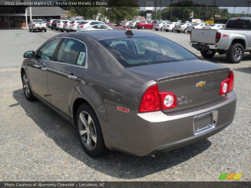 Mocha Steel Metallic / Ebony 2012 Chevrolet Malibu LT