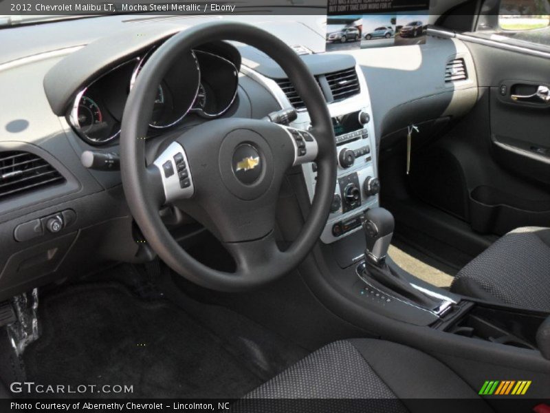 Ebony Interior - 2012 Malibu LT 