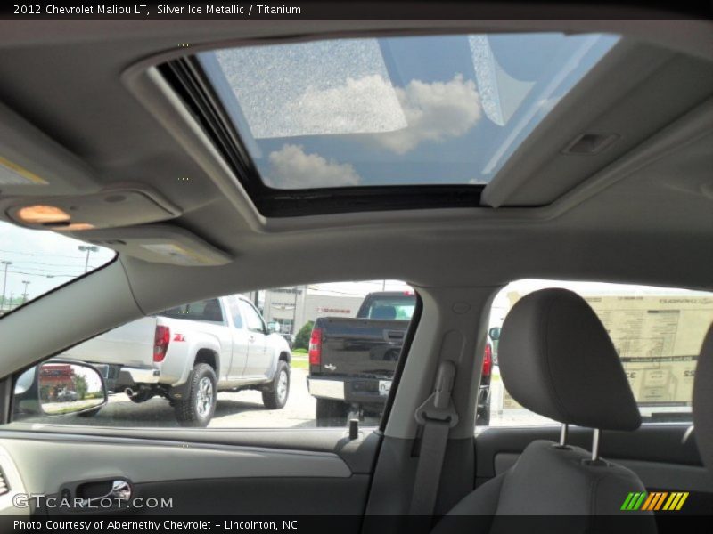 Silver Ice Metallic / Titanium 2012 Chevrolet Malibu LT