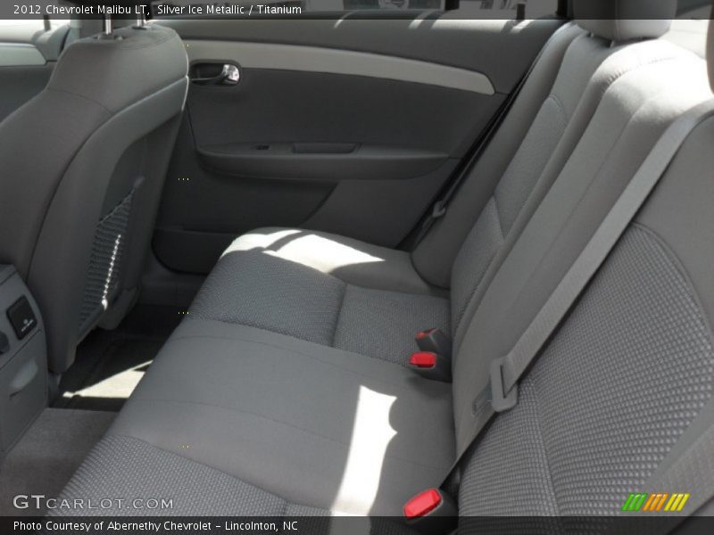 Silver Ice Metallic / Titanium 2012 Chevrolet Malibu LT