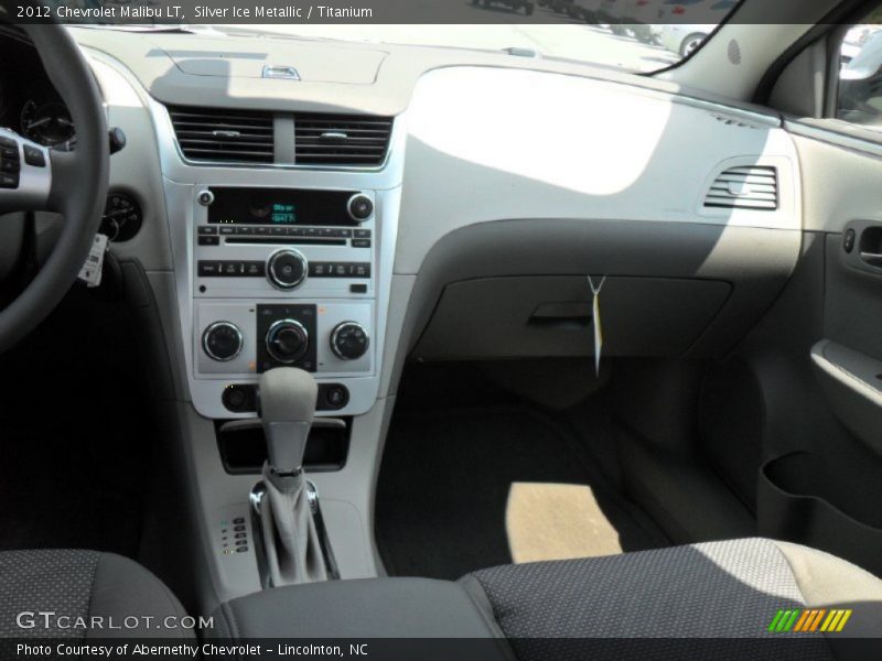 Silver Ice Metallic / Titanium 2012 Chevrolet Malibu LT