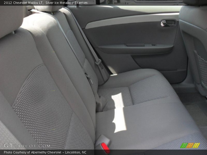 Silver Ice Metallic / Titanium 2012 Chevrolet Malibu LT