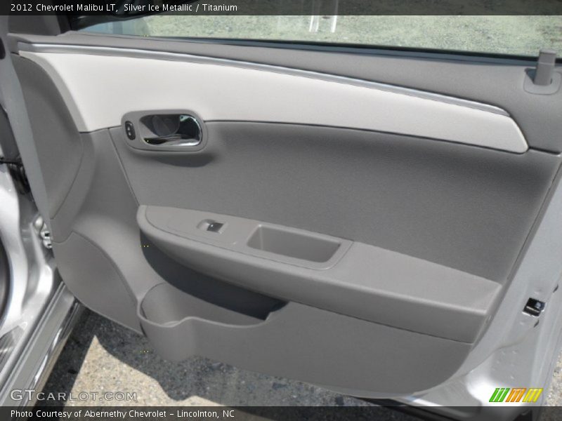 Silver Ice Metallic / Titanium 2012 Chevrolet Malibu LT