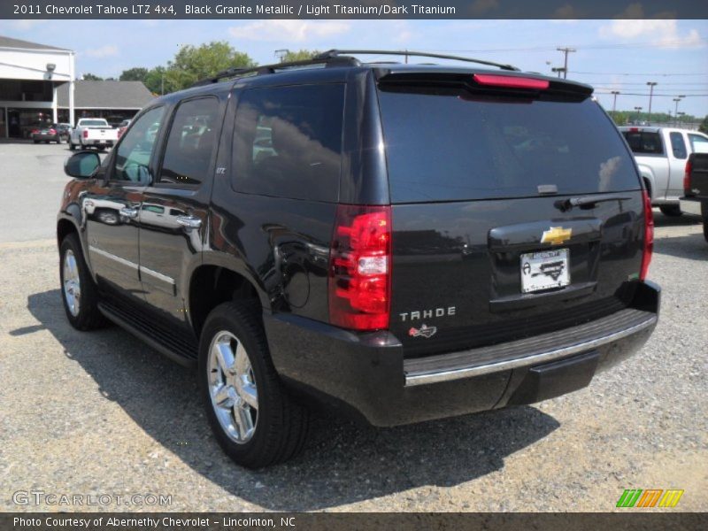 Black Granite Metallic / Light Titanium/Dark Titanium 2011 Chevrolet Tahoe LTZ 4x4