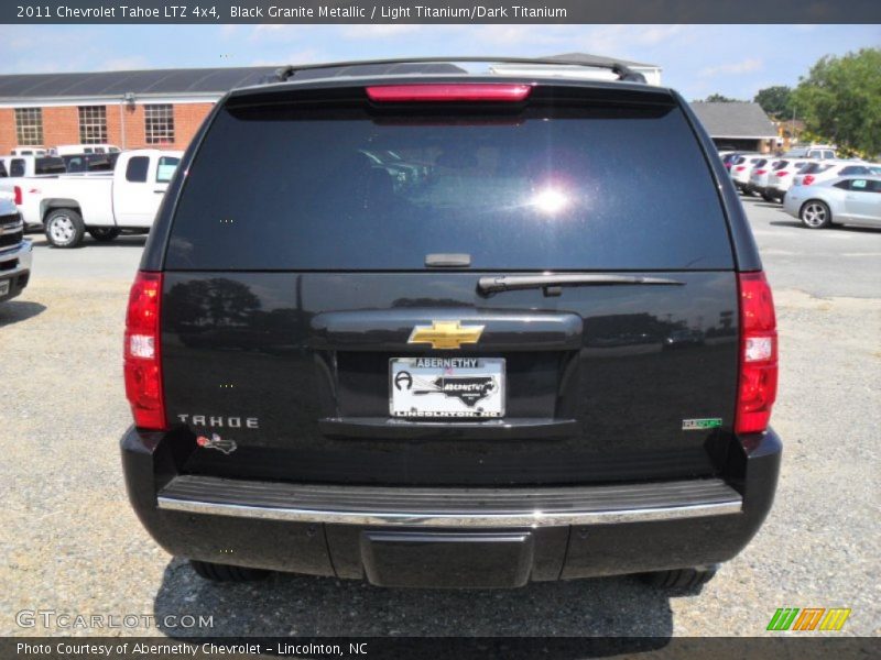 Black Granite Metallic / Light Titanium/Dark Titanium 2011 Chevrolet Tahoe LTZ 4x4
