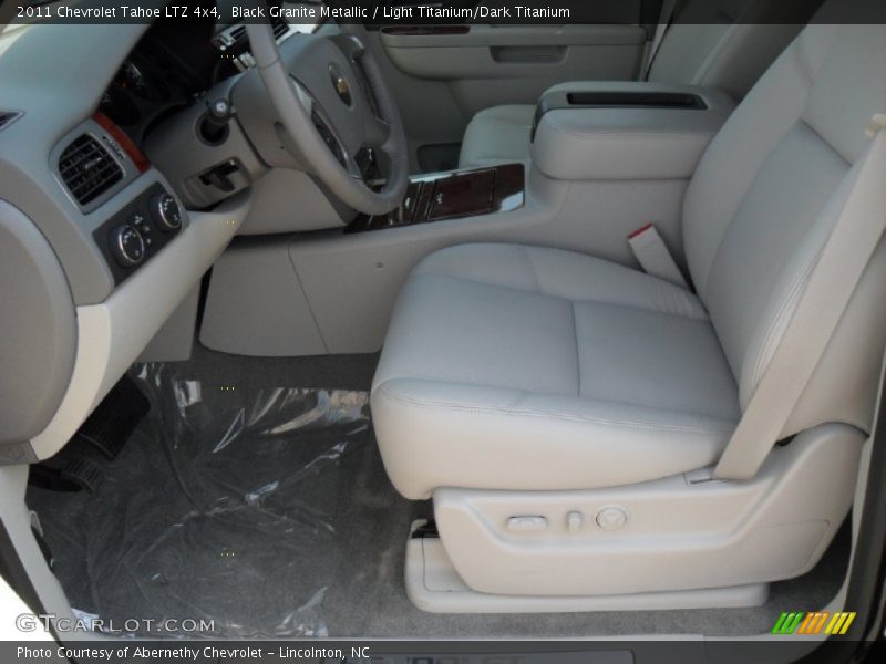 Black Granite Metallic / Light Titanium/Dark Titanium 2011 Chevrolet Tahoe LTZ 4x4