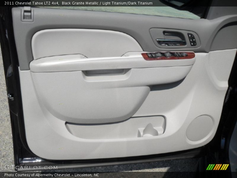 Black Granite Metallic / Light Titanium/Dark Titanium 2011 Chevrolet Tahoe LTZ 4x4