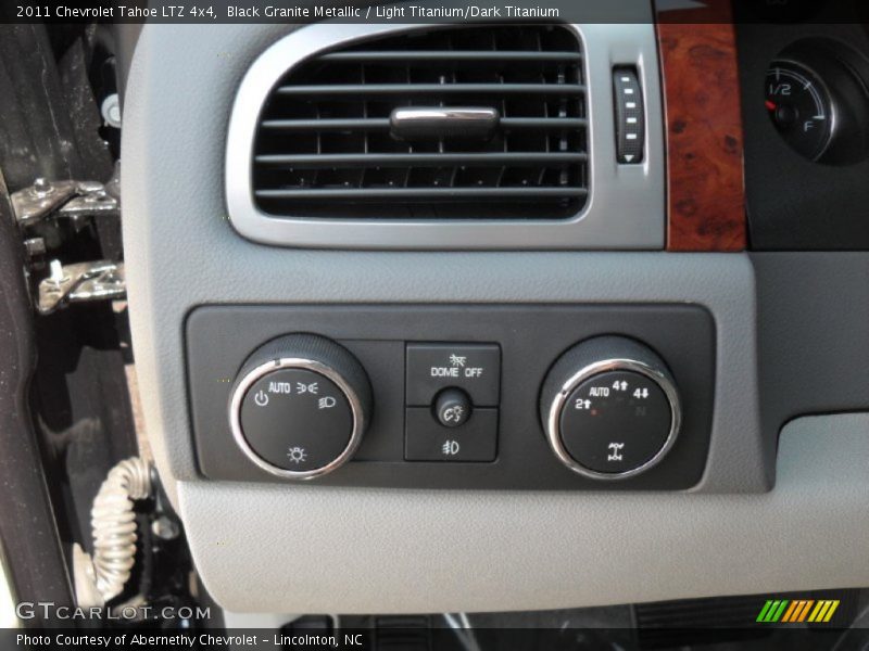 Black Granite Metallic / Light Titanium/Dark Titanium 2011 Chevrolet Tahoe LTZ 4x4