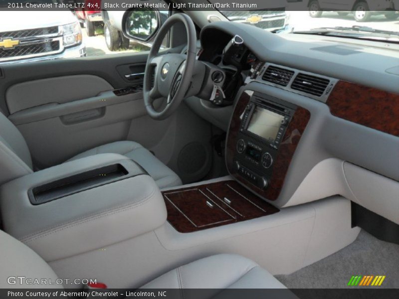 Black Granite Metallic / Light Titanium/Dark Titanium 2011 Chevrolet Tahoe LTZ 4x4