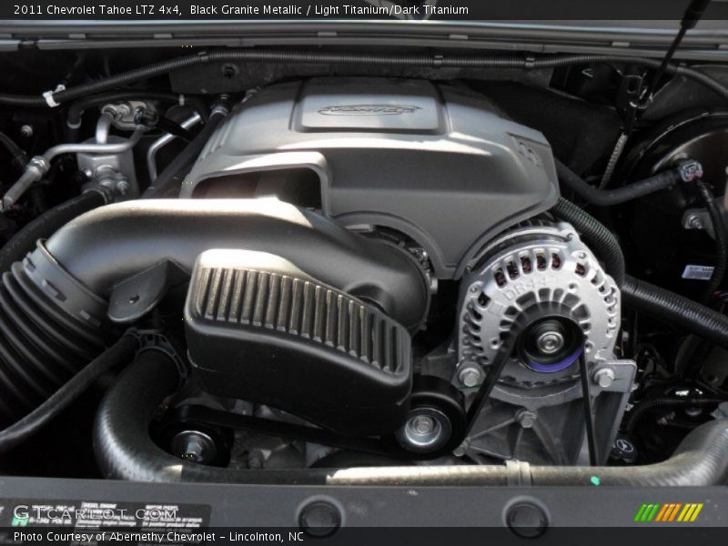 Black Granite Metallic / Light Titanium/Dark Titanium 2011 Chevrolet Tahoe LTZ 4x4