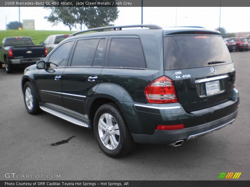 Jade Green Metallic / Ash Grey 2008 Mercedes-Benz GL 450 4Matic