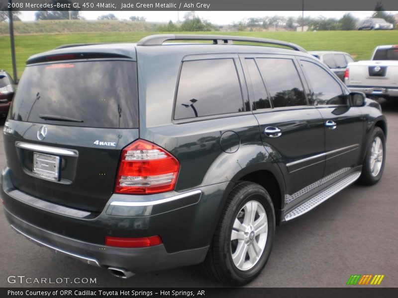 Jade Green Metallic / Ash Grey 2008 Mercedes-Benz GL 450 4Matic