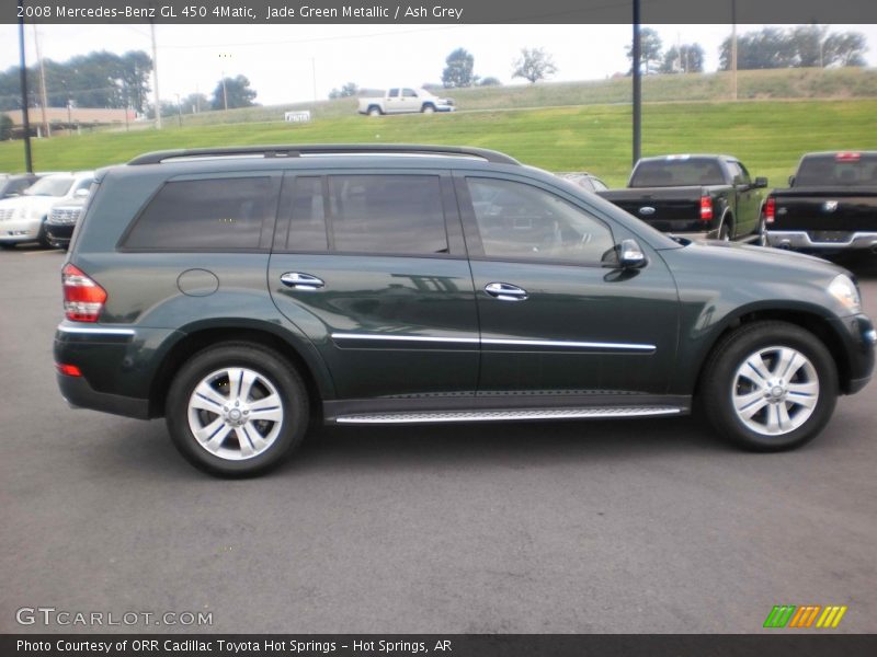 Jade Green Metallic / Ash Grey 2008 Mercedes-Benz GL 450 4Matic
