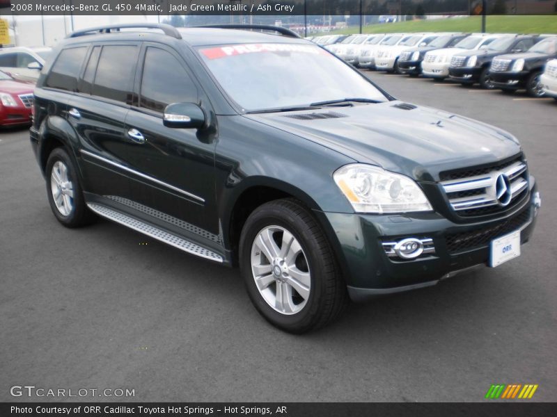Jade Green Metallic / Ash Grey 2008 Mercedes-Benz GL 450 4Matic